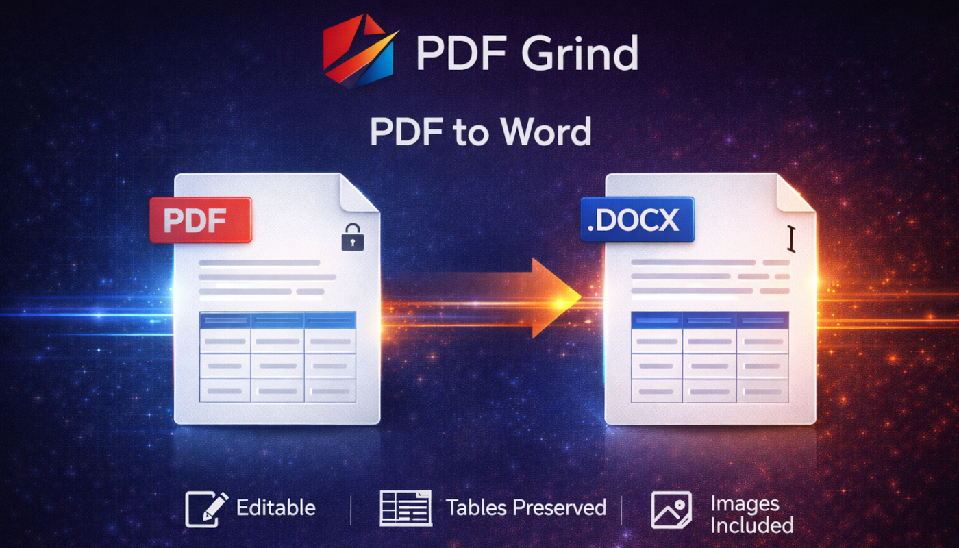 PDF to Word